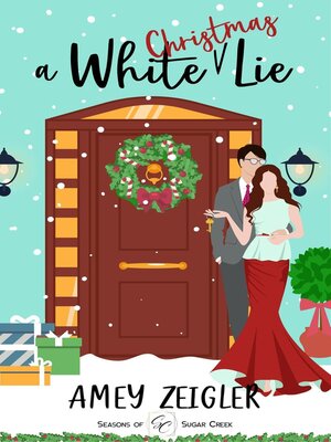 cover image of A White Christmas Lie